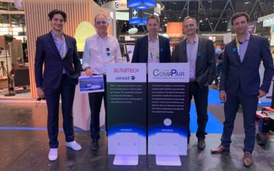 CompPair and Almatech collaboration: healable composites will be used on space applications and the ZESST